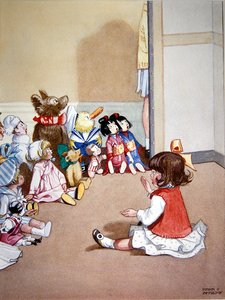Dorothy çocuklara bir hikaye anlatır by Honor Charlotte Appleton