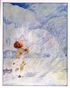 Hans Christian Andersen (1805-75) 1920 (kağıt üzerine sulu boya)
