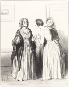 (1. Mavi Alt) - Fırsatı değerlendirelim... by Honoré Daumier
