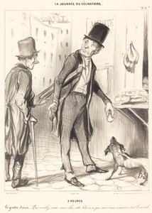 2 saat by Honoré Daumier