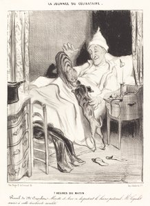 sabah 7 by Honoré Daumier