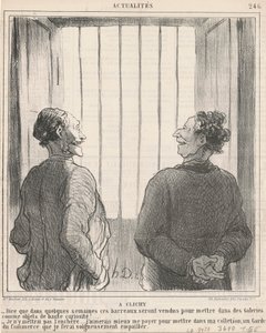 bir klişe by Honoré Daumier