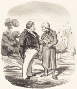 Kaliforniyalı hissedarlar by Honoré Daumier