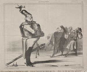 Gerçekler (No. 71): Neden paramı alıyorlar... by Honoré Daumier