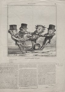 Gerçekler (No. 98): Karargah eski haline getirildi by Honoré Daumier