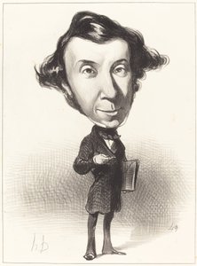 Alex. Bölüm Henri de Tocqueville by Honoré Daumier
