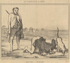 Senden sonra... Eğer kaldıysa! ... by Honoré Daumier