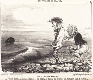 Başka bir denizcilik duygusu by Honoré Daumier