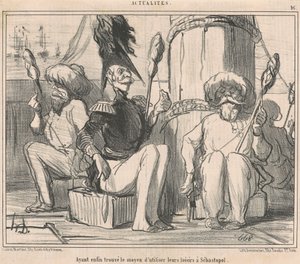 Sonunda hobilerini kullanmanın bir yolunu bulmuşlar! by Honoré Daumier