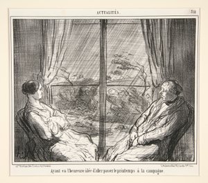 sahip olmak by Honoré Daumier
