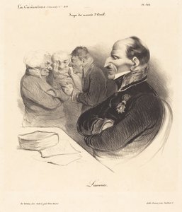 Baron de Lascours by Honoré Daumier
