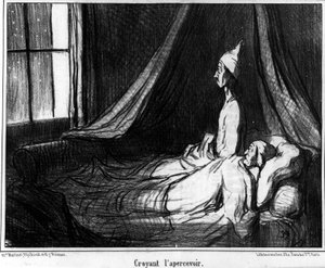 Onu gördüğüne inanan, Honore Daumier