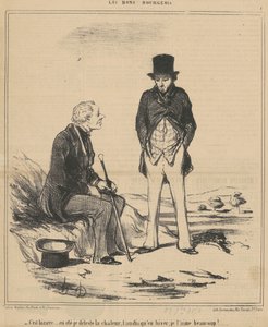 Garip... by Honoré Daumier