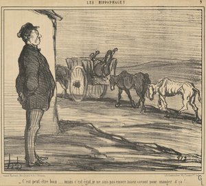 Belki iyidir... by Honoré Daumier