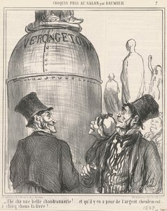 Güzel bir kazan yapımı! by Honoré Daumier