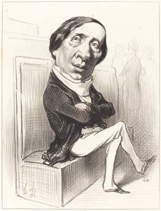 Charles Dupin by Honoré Daumier