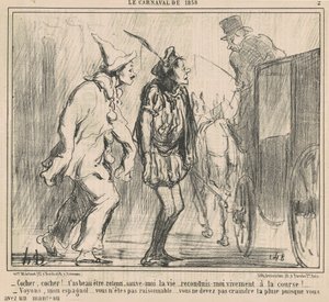 Tik, Tik! ... by Honoré Daumier