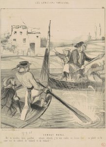 savaş deniz by Honoré Daumier