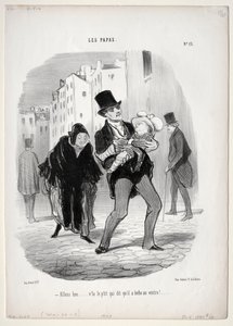 Gel canım... by Honoré Daumier