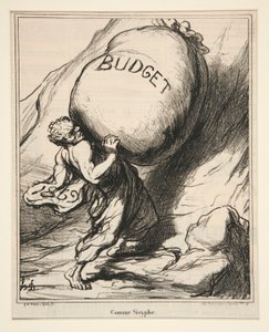 Sisifos gibi, Aktüalitelerden by Honoré Daumier