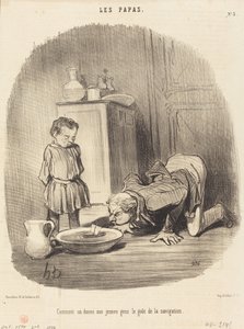 Navigasyonun tadını nasıl veriyoruz by Honoré Daumier