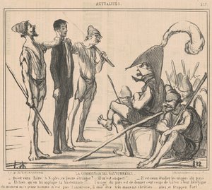 Caning Komisyonu by Honoré Daumier