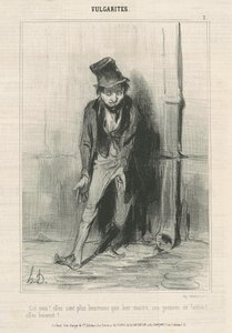 Cré nom: Onlar daha mutlu... by Honoré Daumier