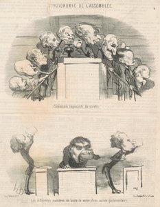 Büyük Oylama Töreni by Honoré Daumier