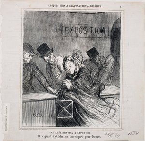 Sergide Alınan Eskizler - Yapılacak Bir İyileştirme by Honoré Daumier
