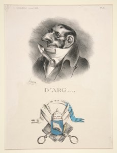 D by Honoré Daumier