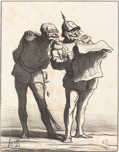 Belli ki yapamayız... by Honoré Daumier