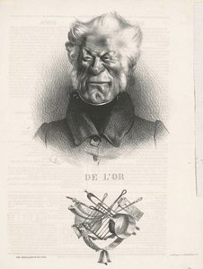 Altın (J. -Ant. -Adrien Delort) by Honoré Daumier
