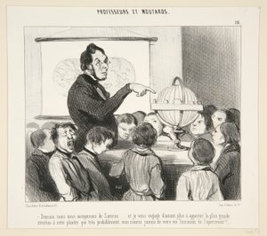 Yarın Satürn ile ilgileneceğiz by Honoré Daumier