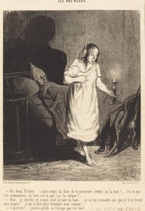 Söyle Bichette... ne düşünüyorsun... by Honoré Daumier
