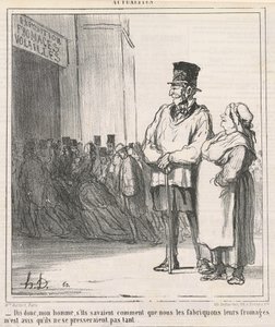 Söyle dostum, bilselerdi... by Honoré Daumier
