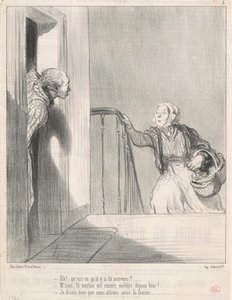 Hey! Ne var ne yok? ... by Honoré Daumier