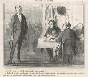Oğlan mı? by Honoré Daumier