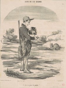 Ve bir toz tanesi değil! ... by Honoré Daumier