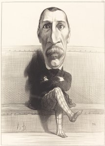 Eu. Isidore Buvignier by Honoré Daumier