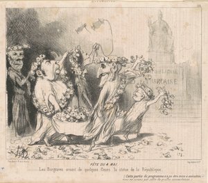 4 Mayıs Günü by Honoré Daumier