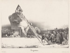 Gargantua by Honoré Daumier