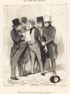 Her mevsim avlanabilen oyun by Honoré Daumier