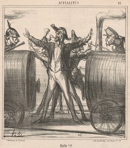 Dur!!! by Honoré Daumier