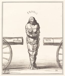Bir saltanat tarihi by Honoré Daumier