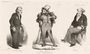 Huguet de Sémonville - Robert Macaire (Thiers) - Kont Roederer by Honoré Daumier