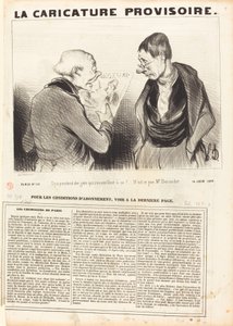 Ama böyle bakanlar var! by Honoré Daumier