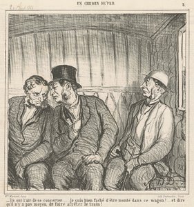 Birlikte çalışıyor gibiler... by Honoré Daumier