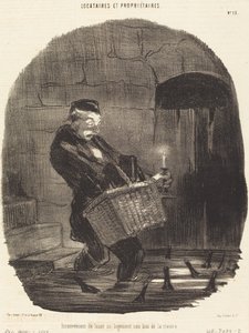 Kiralamanın dezavantajı... nehirden çok uzakta değil by Honoré Daumier