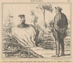Bir kasırga görmeyi çok isterim... by Honoré Daumier