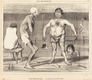 Oraya bir daha geri dönmeyeceğim!... Sanırım... by Honoré Daumier